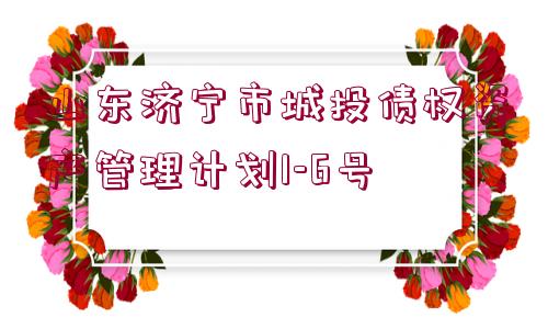 山東濟寧市城投債權資產管理計劃1-6號