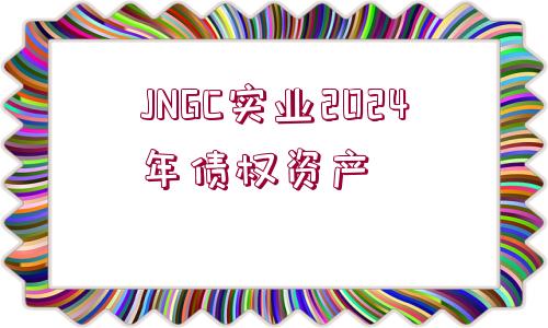 JNGC實業(yè)2024年債權資產