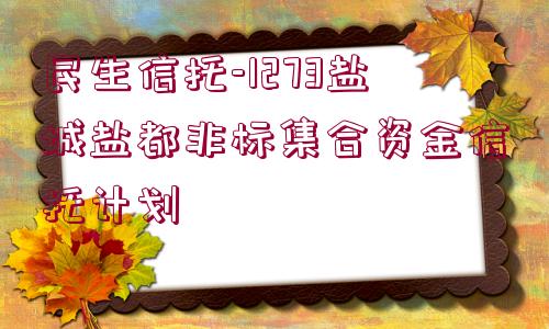 民生信托-1273鹽城鹽都非標(biāo)集合資金信托計劃