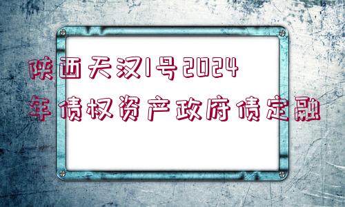 陜西天漢1號(hào)2024年債權(quán)資產(chǎn)政府債定融