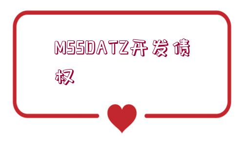 MSSDATZ開發(fā)債權(quán)