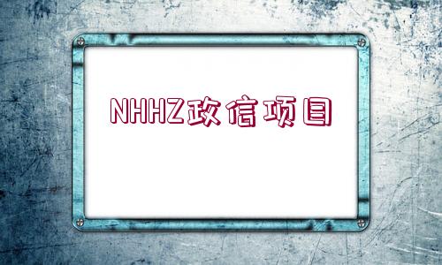 NHHZ政信項(xiàng)目