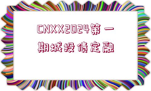 CNXX2024第一期城投債定融